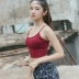 [100 trừ 30] sốc hấp thụ yoga yếm nữ có thể mặc một chiếc thắt lưng mỏng gợi cảm đồ lót thể thao đồ lót