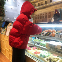 waitmore cotton coat Joker Korean loose bf who wears who cute student short puffy bread down cotton jacket