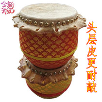 8 inch cowhide drum black cowhide lion drum childrens lion dance drum gong drum toy 10 inch Foshan lion drum send drum stick