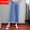 Quần ống rộng denim nữ mùa hè 2019 phiên bản Hàn Quốc mới của nữ sinh buông xõa cao hoang dại chia đôi quần - Quần jean quần jean rách gối nữ