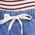Quần ống rộng denim nữ mùa hè 2019 phiên bản Hàn Quốc mới của nữ sinh buông xõa cao hoang dại chia đôi quần - Quần jean