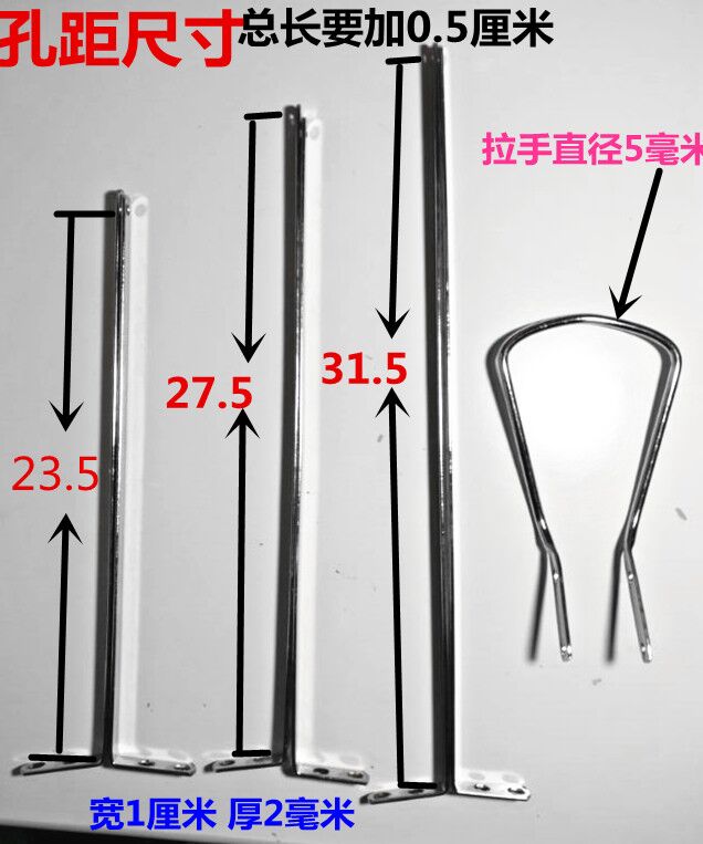 27 33 38cm roller absorbent cotton mop accessories pull rod thickened pull strip pull hook good wife wife