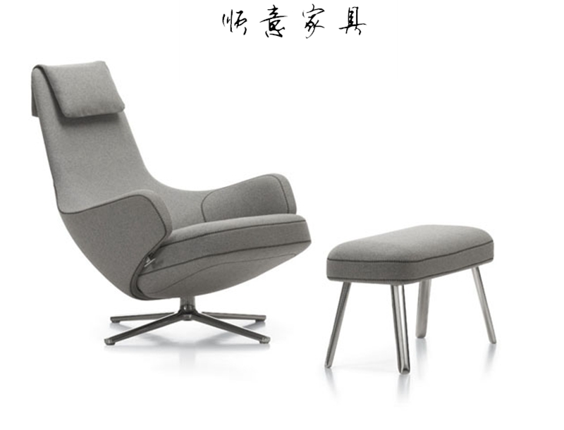 High-end Spot Designer Modern Creative Minima Leans On Headchair Villas Bookroom Balcony Bedroom Casual Deck Chair