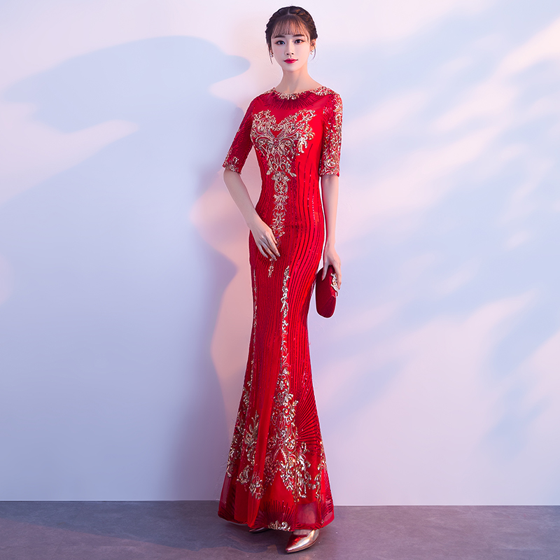 Robe de soirée conventionnel - Ref 3210496 Image 4