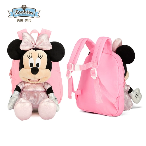 zoobies Дисней, универсальный рюкзак, защитная кукла, сумка через плечо, Дисней Микки Маус, анти-потеряшка, семейный стиль