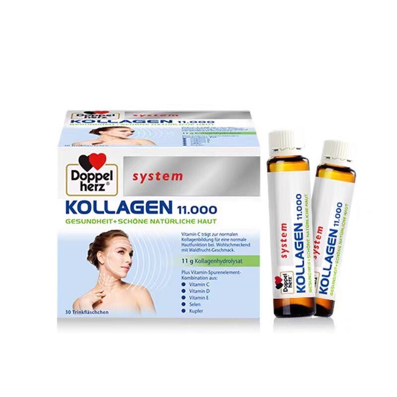 In September 27, Germany's Doppelherz Hydrolyzed Collagen 11000 Content Was 30 Units of Doppelherz Collagen Peptide In September 27, Germany's Doppelherz Hydrolyzed Collagen 11000 Content Was 30 Units of Doppelherz Collagen Peptide