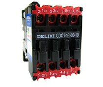 Delixi contactor CDC1-16-30-10 01 Delixi AC contactor 3 normally open Auxiliary