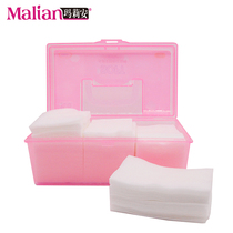 Portable Glue Boxed Cotton Cotton 500 Tablets Makeup Remover Double Double Effect Makeup and Water Makeup Tool