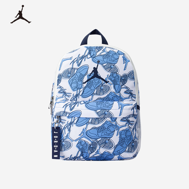 Nike Jordan Nike Aj Backpack Mini Kidsren's Bag Travel Outdoor Bag Candy Color Sports Bag