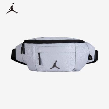 Nike jordan nike aj children's waist bag shoulder bag new boys and girls outdoor sports cross-body bag