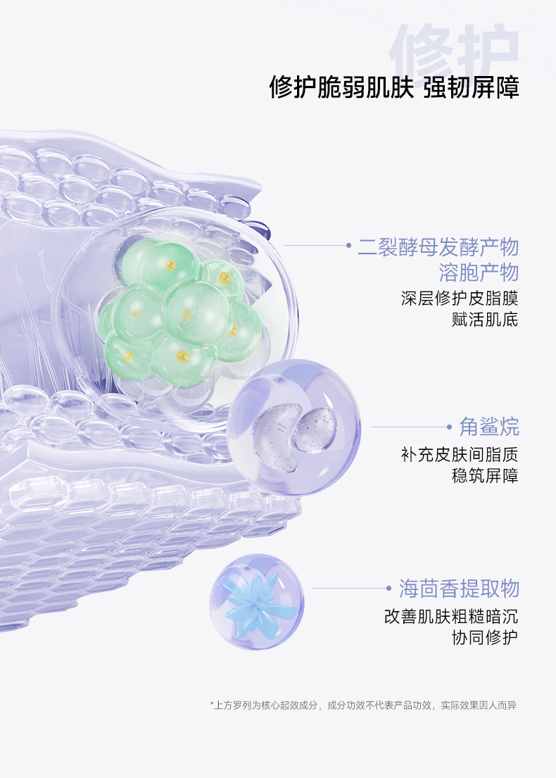 【中國直郵】可複美冰淇淋塗抹式面膜2.0 煥能肌底修護面膜 舒緩保濕修護屏障修護 165g