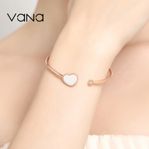 vana bracelet ins niche design sterling silver bracelet female best friend hand decoration birthday gift for girlfriend