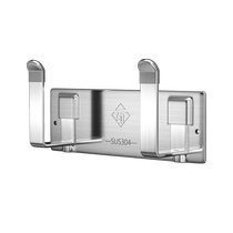 No-punch stainless steel pot lid rack wall-mounted chopping board rack kitchen artifact chopping board storage rack cutting board rack