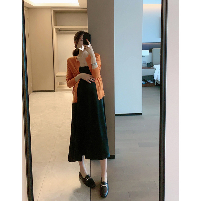 MYL Merino ultra-fine 120 wool 2021 spring/summer new ultra-thin knit cardigan maternity wear