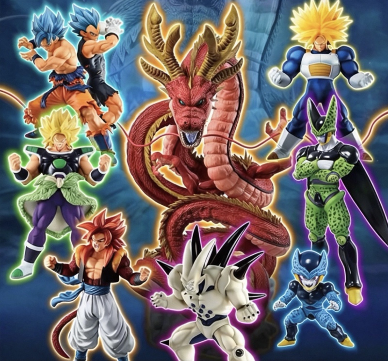 Special Offer: Rival Showdown Super Red Dragon Set Dragon Ball Ichiban Kuji Muscle Trunks One-Star Dragon Sha-Lu Figure
