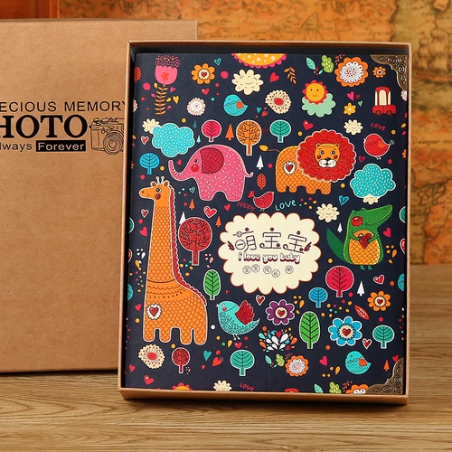 Альбом Page -type 456 -INCH Альбом Пара фильмы альбом Фотоальзок Фотоальзок Baby Growth Collection Commorymorative Jomerationative