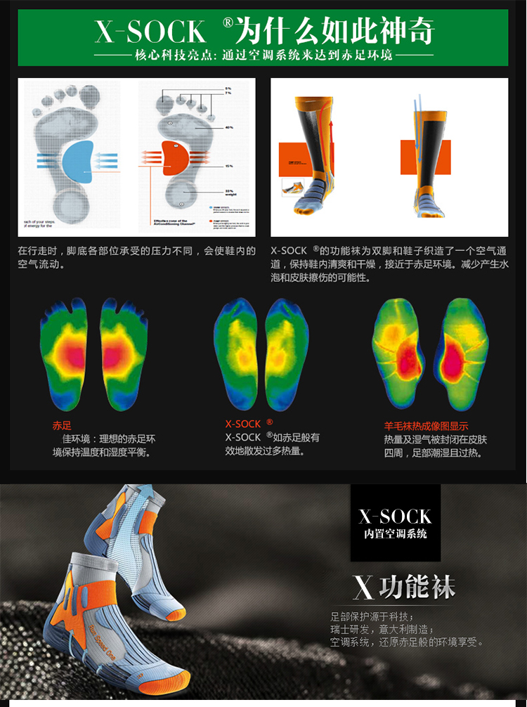 X-Bionic thể thao đi bộ đường dài leo núi đi xe đạp marathon chạy nhanh chóng làm khô nén ngắn vớ nam giới và phụ nữ tất thể thao nike