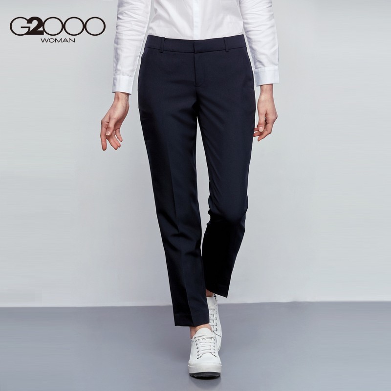 [USD 140.94] G2000 Women Clothing Business Commuter Black Suit Pants