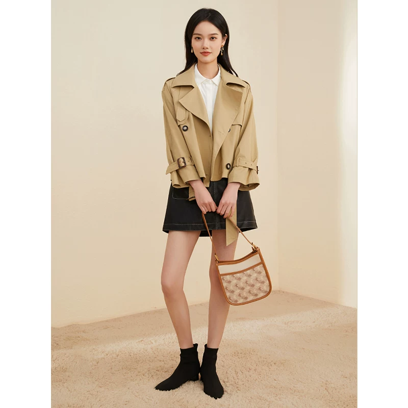 Тмолл, trench coat, ретро куртка, для тинейджеров, британский стиль, оверсайз