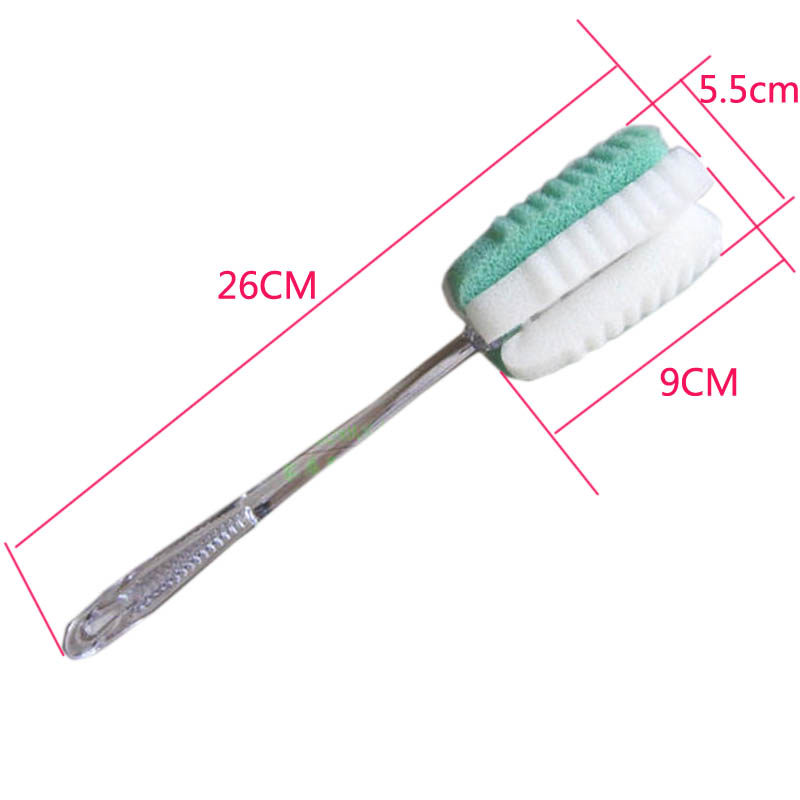 Multicolor Cup Brushed With Handle Wash Cup Brush Cleaning Brush Sponge Brush Bottle Brushed Tea Set Brush Home Cleaning Supplies
