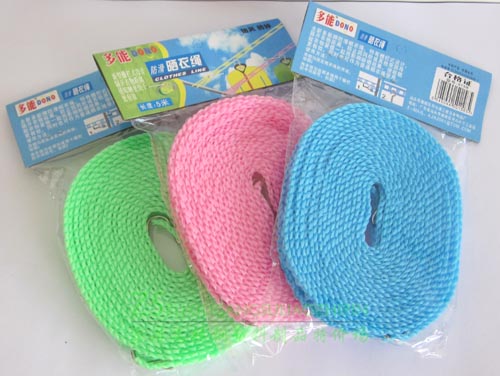 Anti-slip windproof sunburn rope sunburn by rope fence type portable clothesline multifunctional drying rope 5 m quantity more