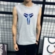 Áo vest nam mùa hè rộng rãi cotton thể thao áo len XL không tay quây áo thun xu hướng áo thể dục - Áo vest cotton vest nam trung niên