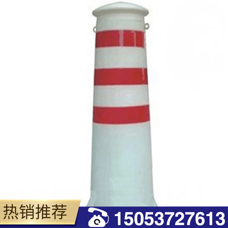 Glass fiber mushroom bucket diversion mushroom bucket Red and white mushroom bucket Toll station highway mushroom bucket