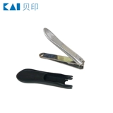 kai/贝印 Японские импортные черные маникюрные кусачки для ногтей из нержавеющей стали