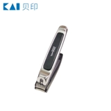 kai/贝印 Японские импортные черные маникюрные кусачки для ногтей из нержавеющей стали