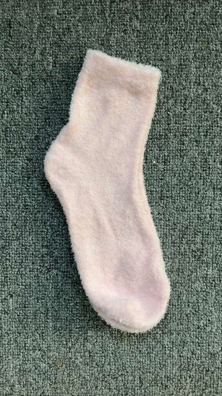 Off-Season Pink Fluffy Socks for Women, Mid-Calf Length, Pink Postpartum Sleep Socks Off-Season Pink Fluffy Socks for Women, Mid-Calf Length, Pink Postpartum Sleep Socks