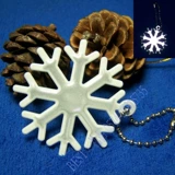 Водонепроницаемая светоотражающая ночная дорожная спортивная подвеска, светоотражающий ранец, со снежинками