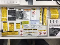 Toyota New Ling Zhi Series Car Nameplate Full Car Color Label Professional Customized Original Car Quality