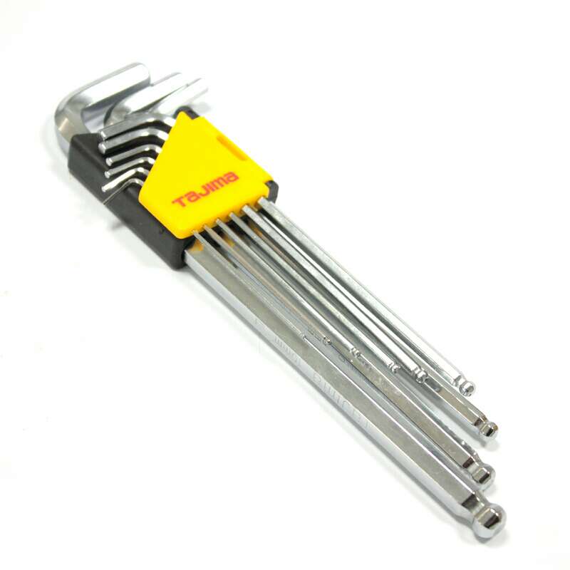 Tian Dao Inner Hexagon Wrench Suit Japan 9 Pieces Of Universal Set Sleeve Lengthened NL-B9 Inner hexagon
