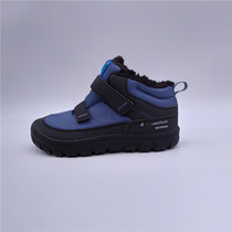  Dijia childrens cotton shoes Boys and girls winter plus velvet thickened childrens shoes outdoor hiking shoes waterproof and warm winter shoes