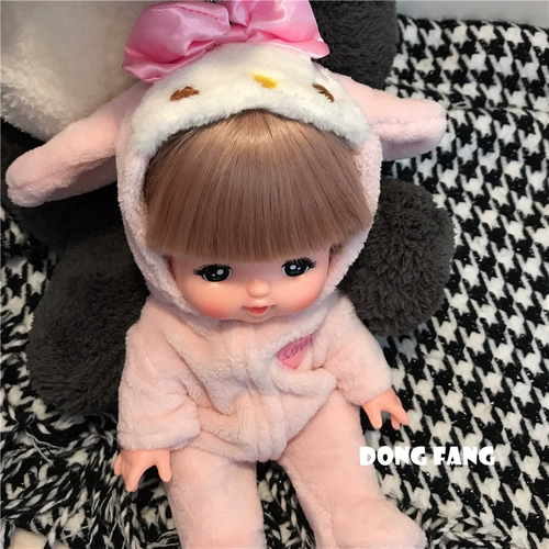 Милая розовая кукла, семейная игрушка с аксессуарами для детского сада, детская одежда