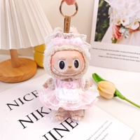 Трехно -частичный костюм из розовой белой горничной (исключая ребенка)