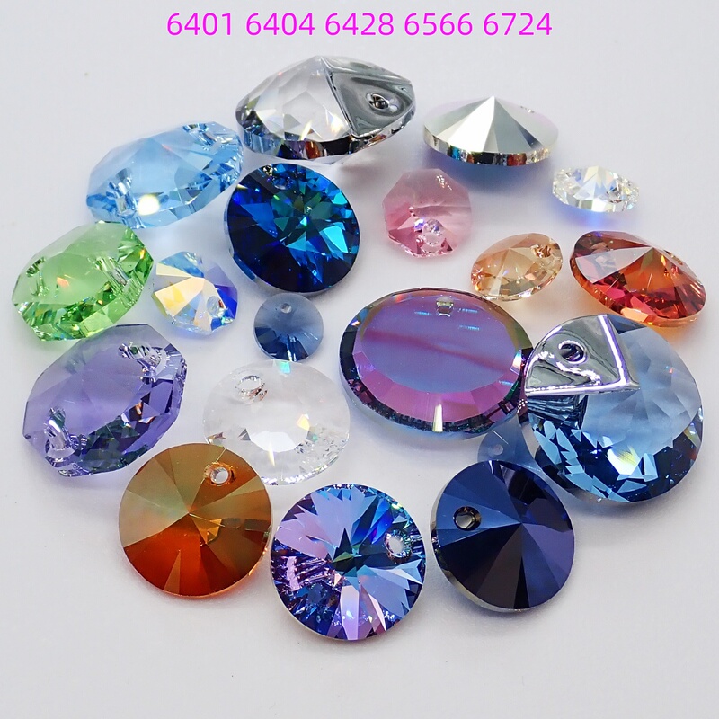 Austrian Swarovski 6210 6401 6404 6428 6430 6566 6724 Ufo Satellite Pendant
