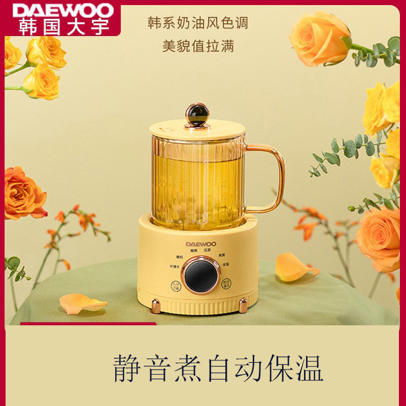 South Korea's Daewoo electric stew health cup small tea maker electric heating multi-function heating cup health pot