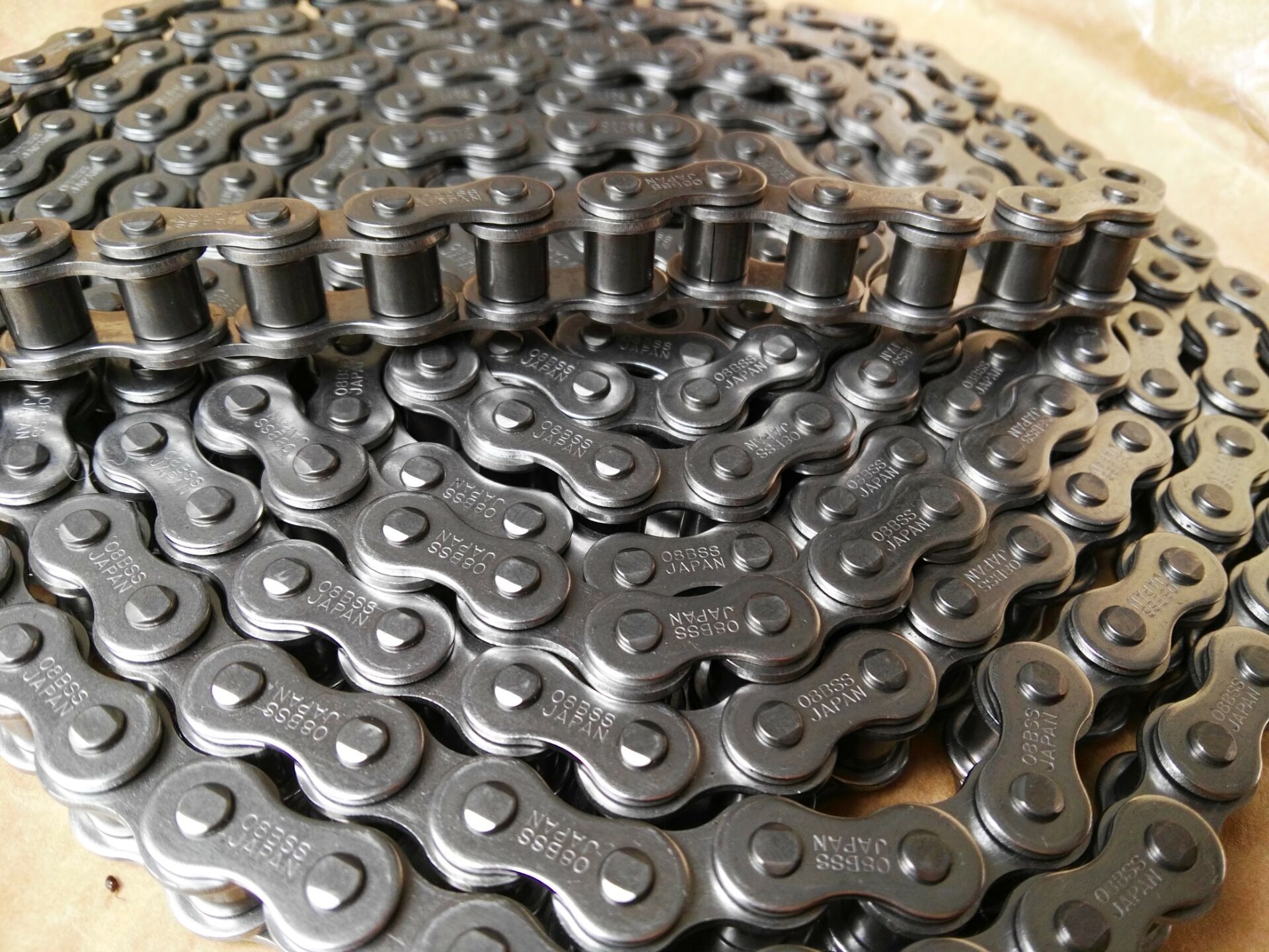 Japan KCM chain KCM stainless steel chain 40SS-1 single row double row chain stainless steel 304 chain