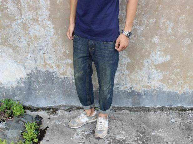 Jeans pour adolescent droite en vrac en coton pour Quatre saisons - Ref 1461311 Image 68