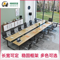 Conference table long table simple modern long table large-scale training negotiation table large-scale desk desk Table Table Table Furniture