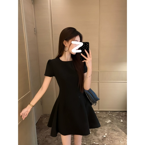 Желтое летнее платье, корсет, юбка, короткий рукав, подходит для подростков, французский стиль, изысканный стиль