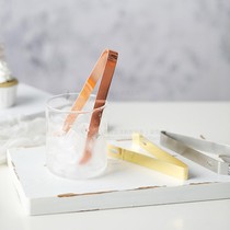 Creative stainless steel non-slip ice clip food clip bread clip sugar clip restaurant desktop clip