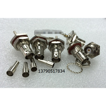 BNC Q9-KY- 5 large hexagonal nut wearing wall fixed contact head BNC female head connector oscilloscope connector