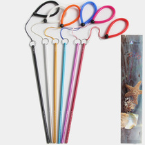 Diving Ding ding stick Underwater probe Scuba bottle knockerwith hand rope with scale can not be self-ringing Advanced aluminum alloy