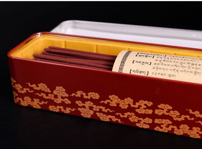 giá trầm hương kỳ nam Phật giáo Tây Tạng cung cấp bánh xe màu sắc Sheng Khang Dòng hương nhang Tây Tạng tự nhiên nằm hương thơm cho Đức Phật với hương thơm dài 24cm vòng tay gỗ đàn hương