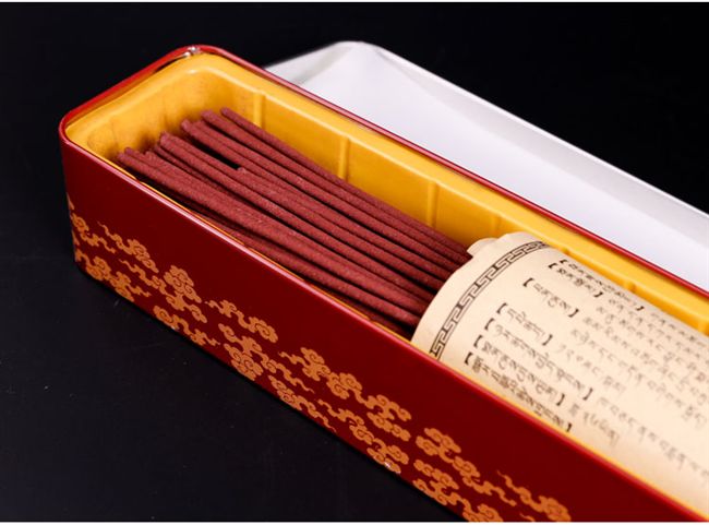 giá trầm hương kỳ nam Phật giáo Tây Tạng cung cấp bánh xe màu sắc Sheng Khang Dòng hương nhang Tây Tạng tự nhiên nằm hương thơm cho Đức Phật với hương thơm dài 24cm vòng tay gỗ đàn hương