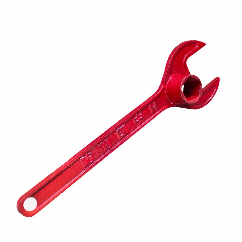 The person also fire wrench outdoor fire hydrant wrench ground bolt underground fire hydrant thickened universal
