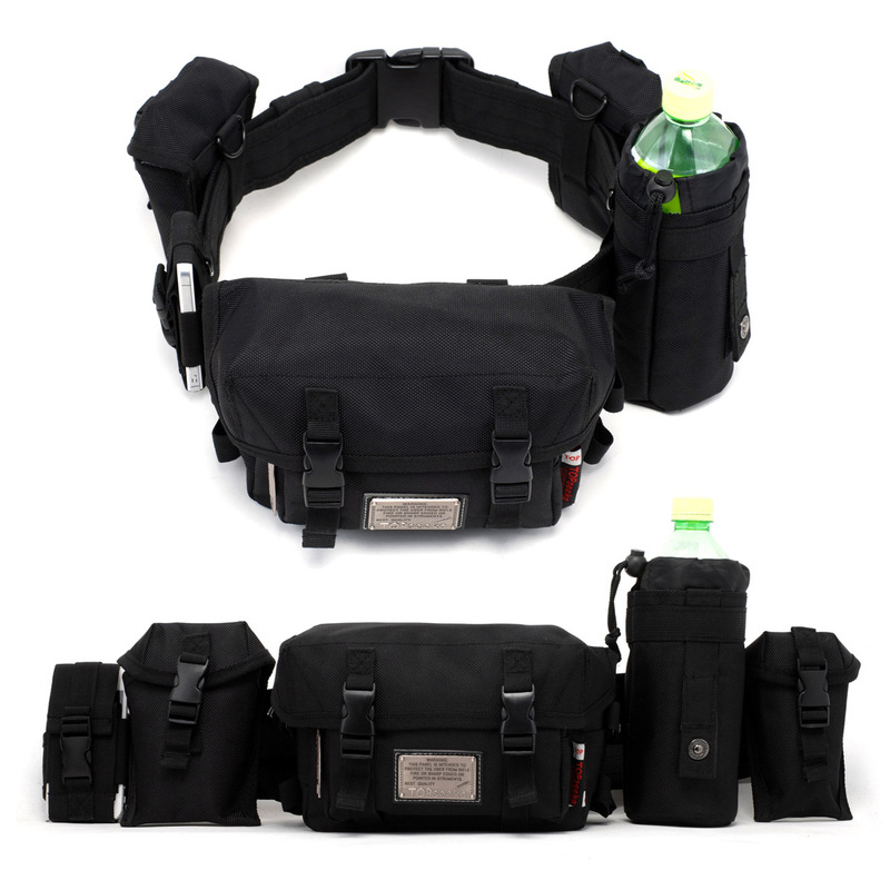 Multifunctional Detachable Combination Bag Outdoor Sports Travel Waist Bag Men's Casual Men's Waist Bag Oxford Cloth Trendy