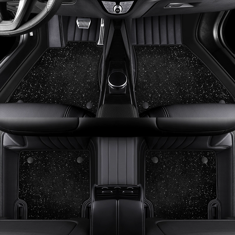 thảm oto cao su Mitsubishi Outlander Qizhi EV Jinxuan ASX Yige Pajero Jinchang da đặc biệt bao quanh thảm lót sàn ô tô thảm lót sàn innova 2019 